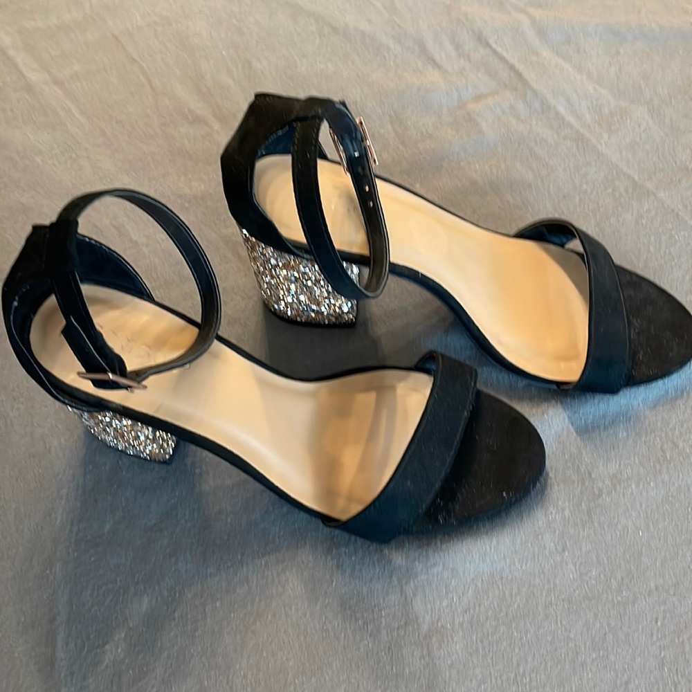 Silver/Gold sparkle heels